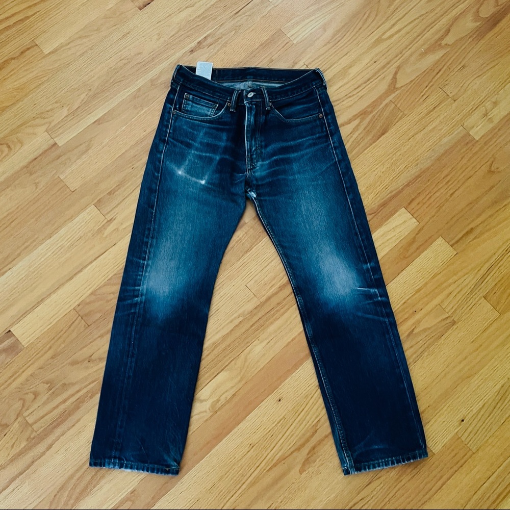 Levi’s men jeans 505 straight leg dark blue